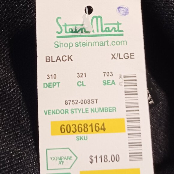 NWT Sioni Black Skirt with Grommets Size XL - Picture 5 of 5